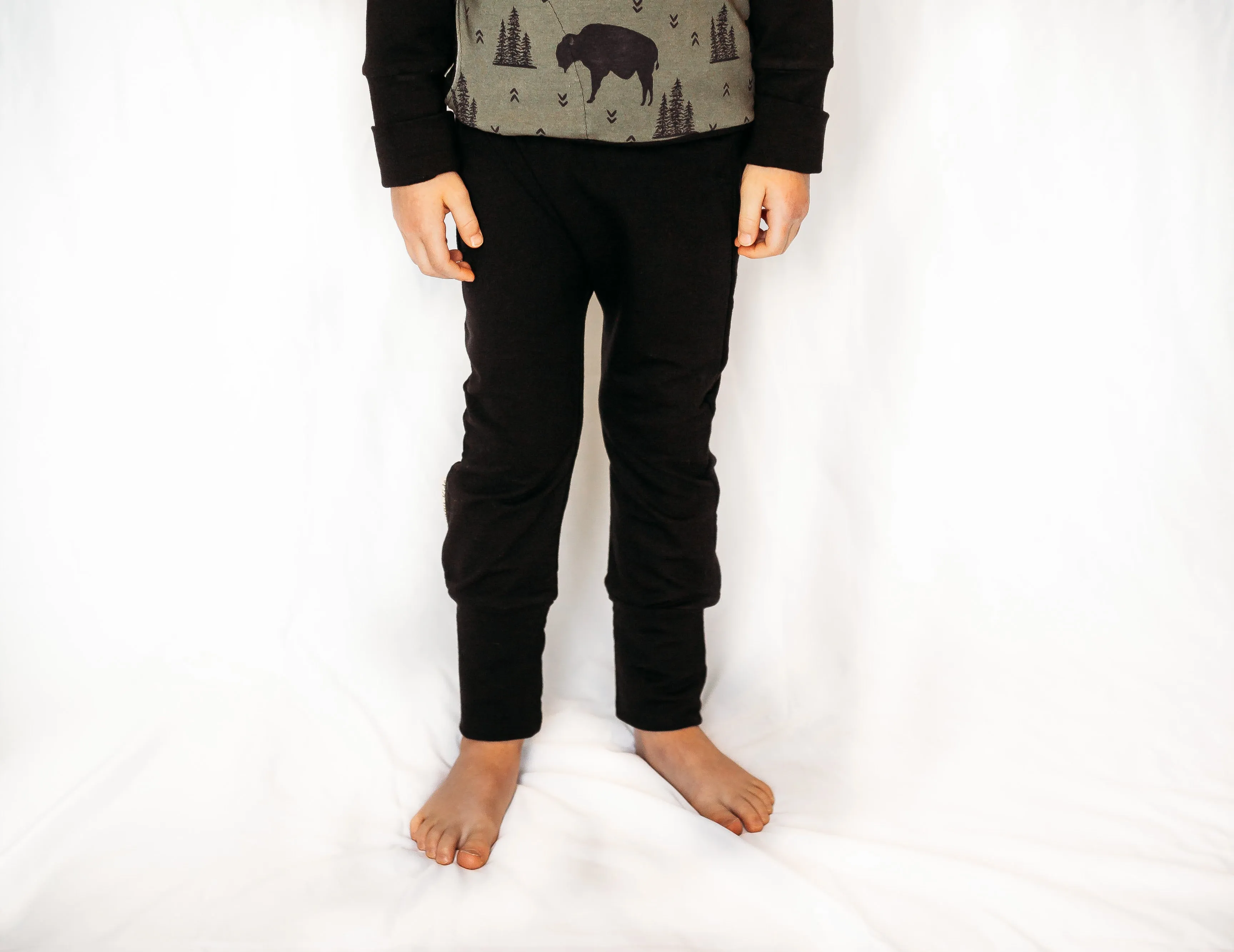 Black Bamboo Joggers