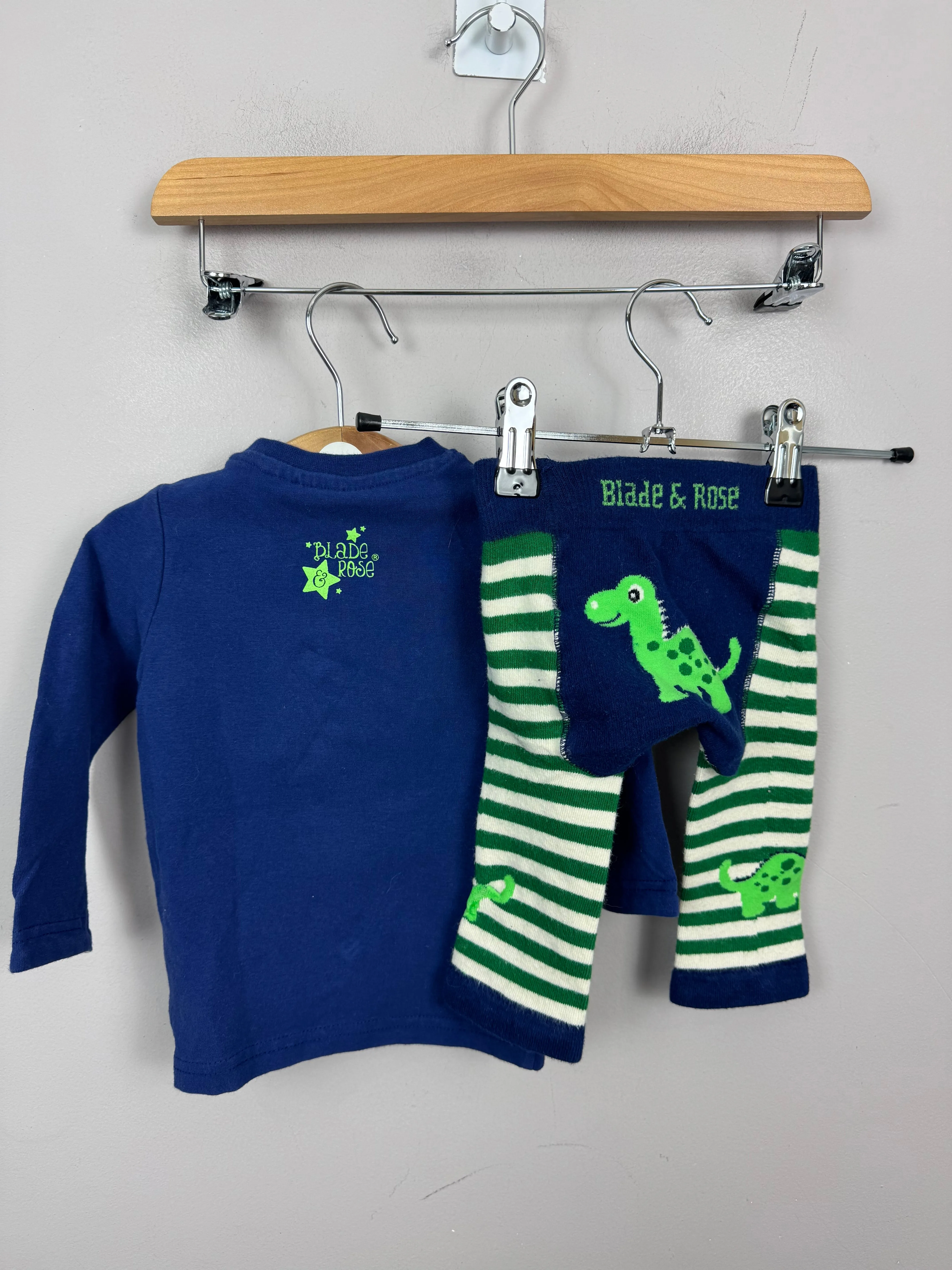 Blade & Rose Dinosaur T-shirt set 0-6m