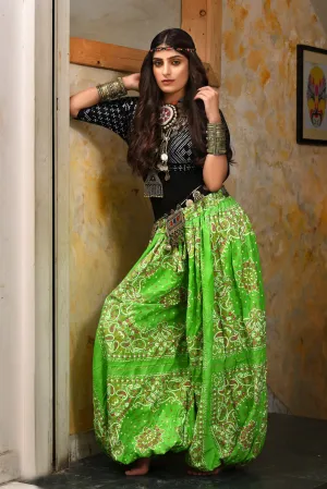 Block print bloomer cotton WS