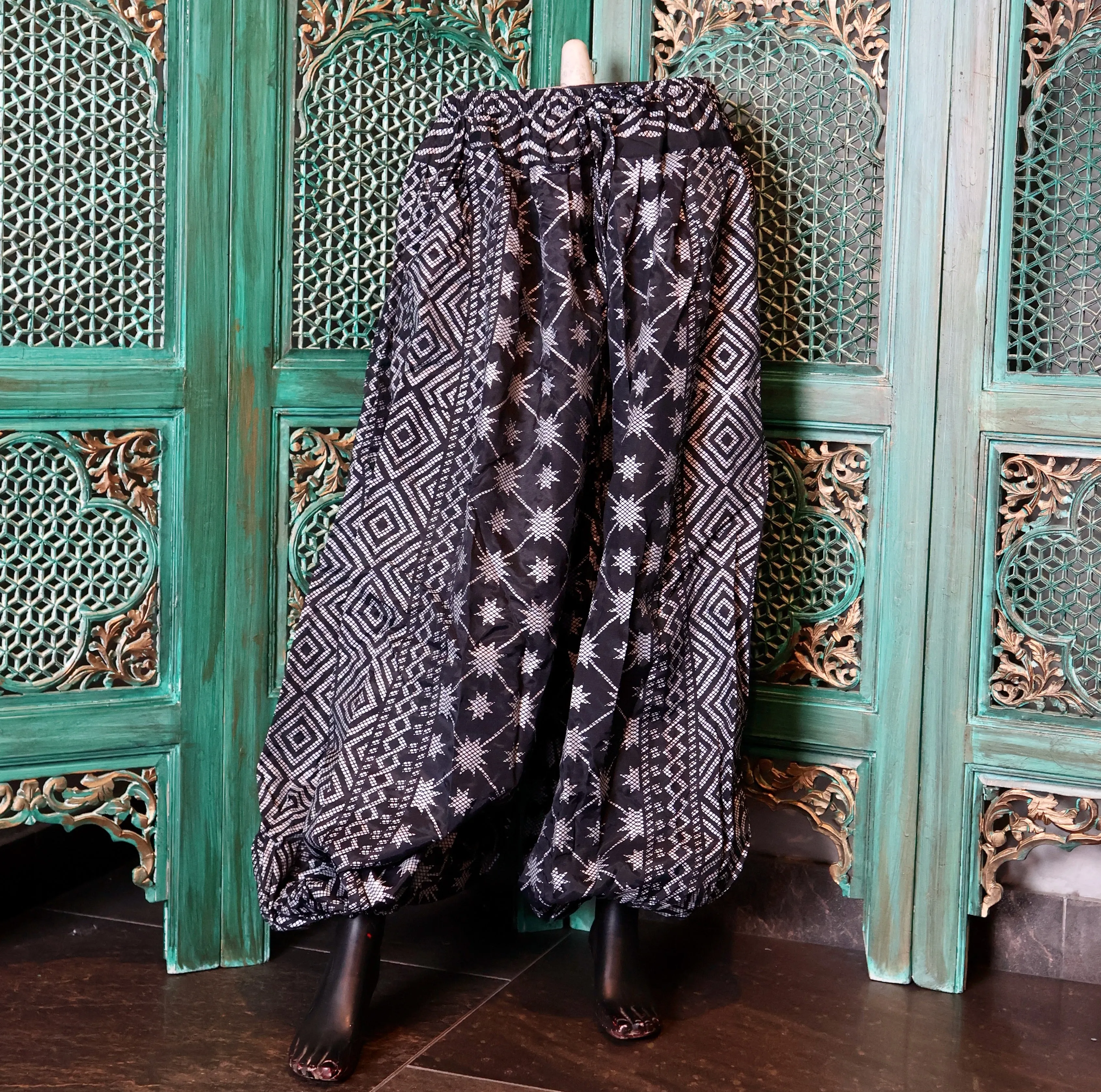 Block print bloomer cotton