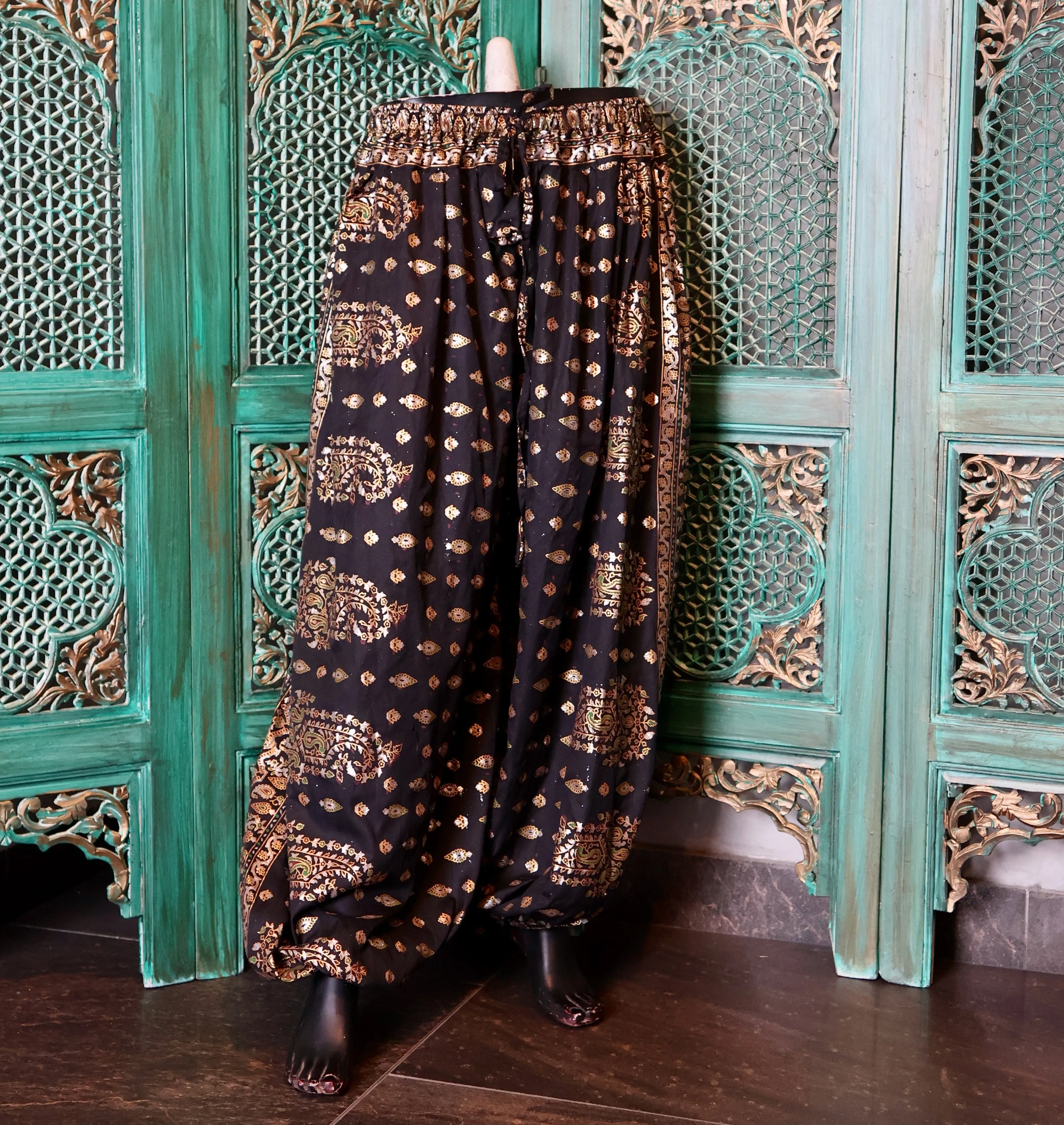Block print bloomer cotton
