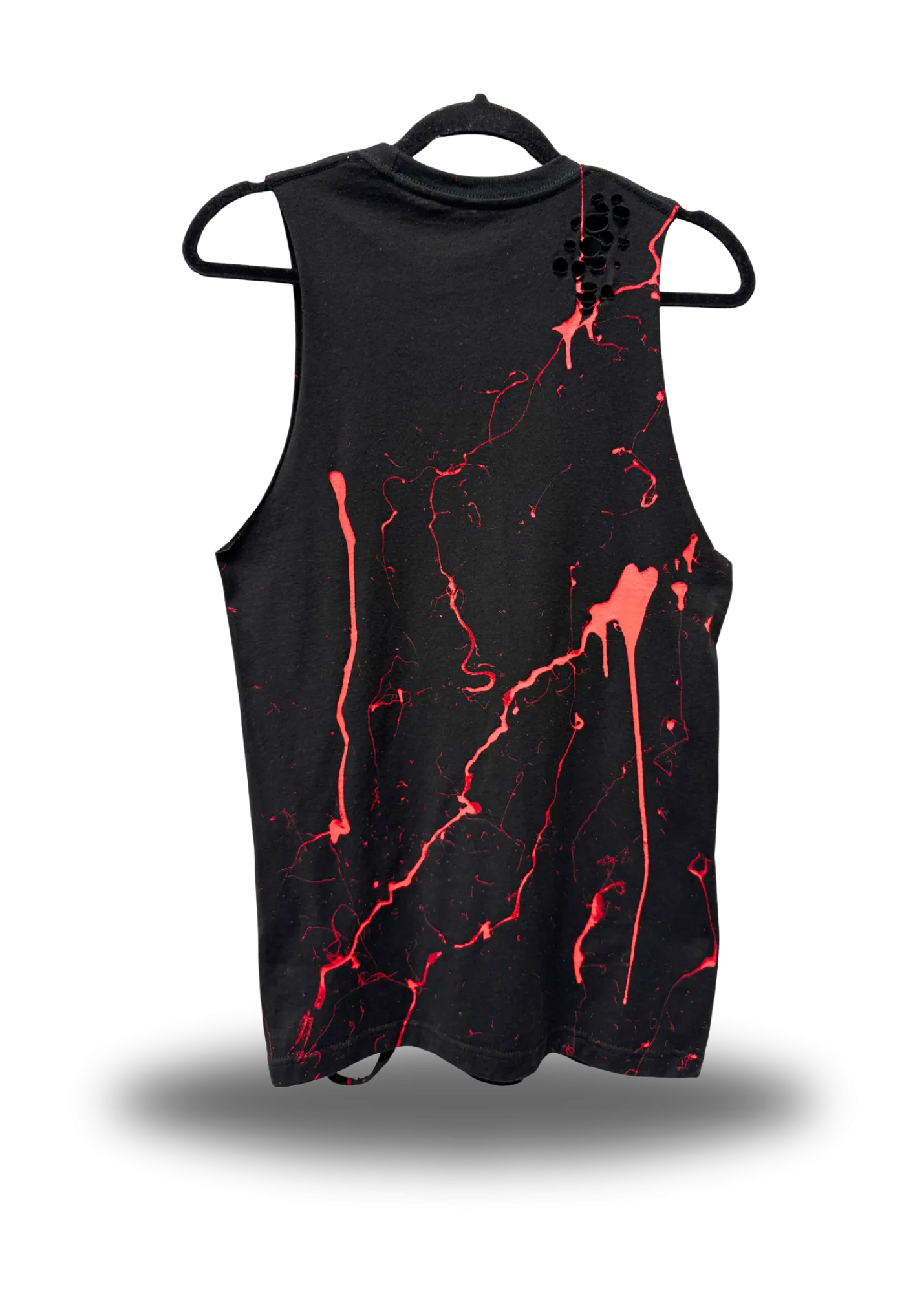 BLOOD ROAD RASH BLACK TANK TOP 1.0