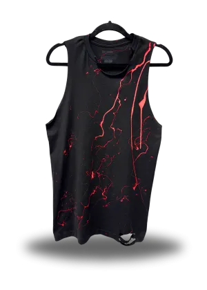 BLOOD ROAD RASH BLACK TANK TOP 1.0