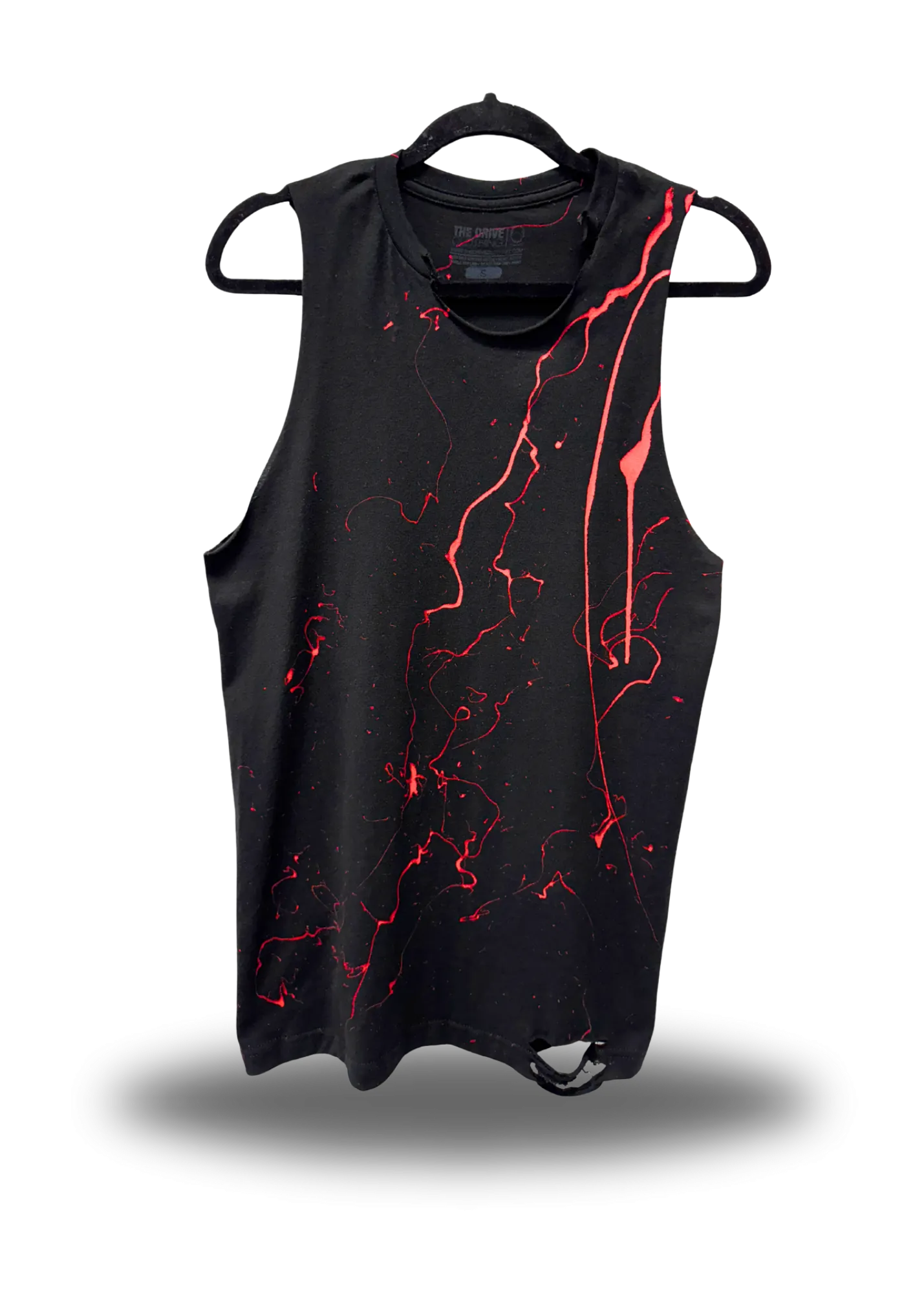 BLOOD ROAD RASH BLACK TANK TOP 1.0