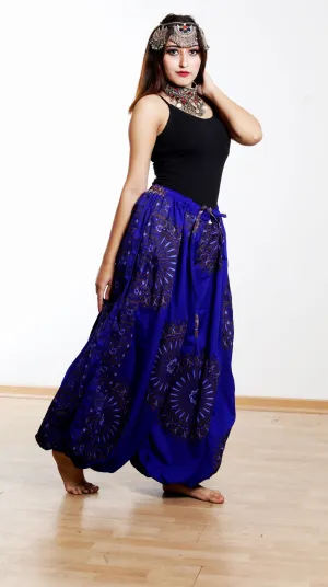 Bloomer medallion dark blue