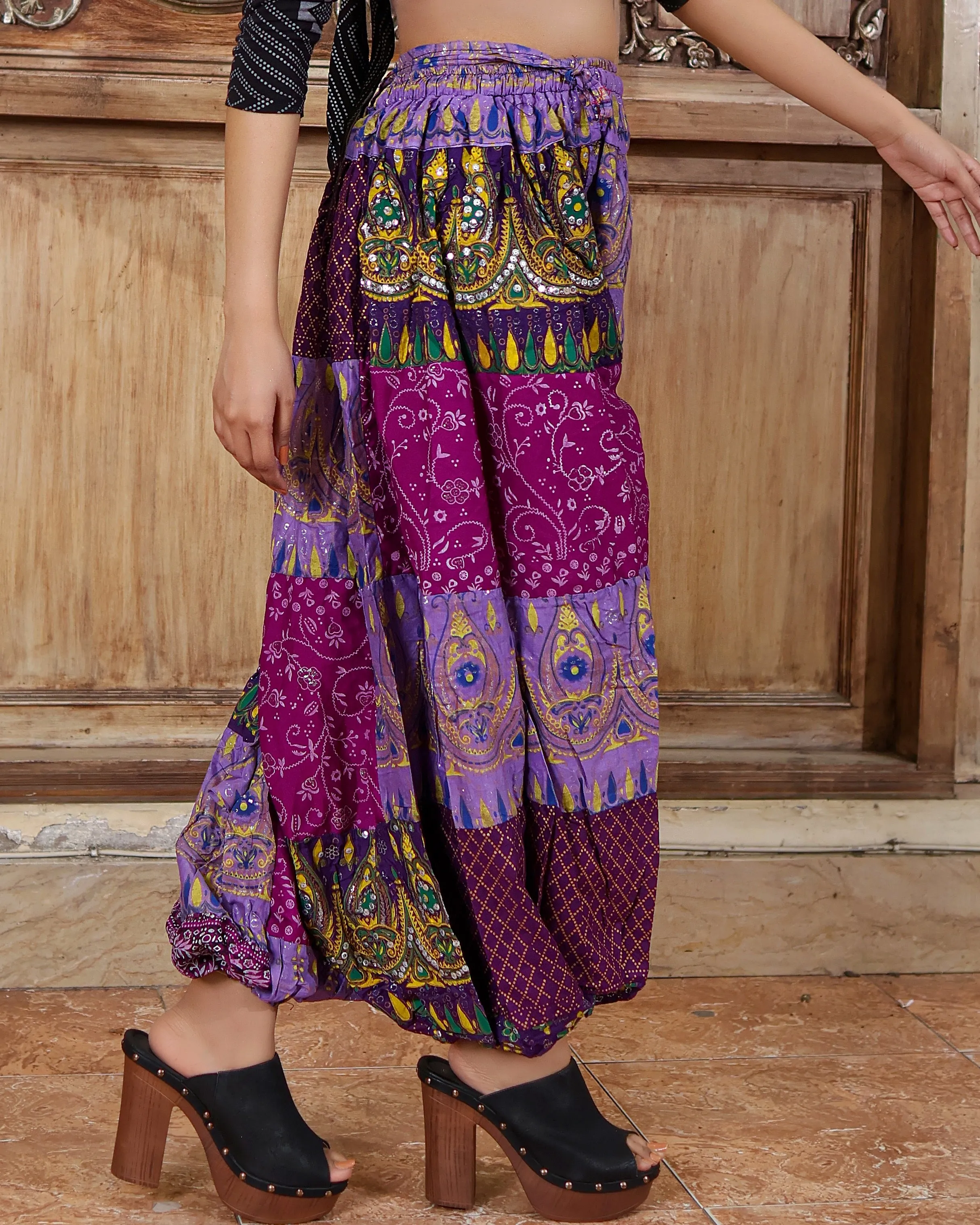 Bloomer Patchwork Purple