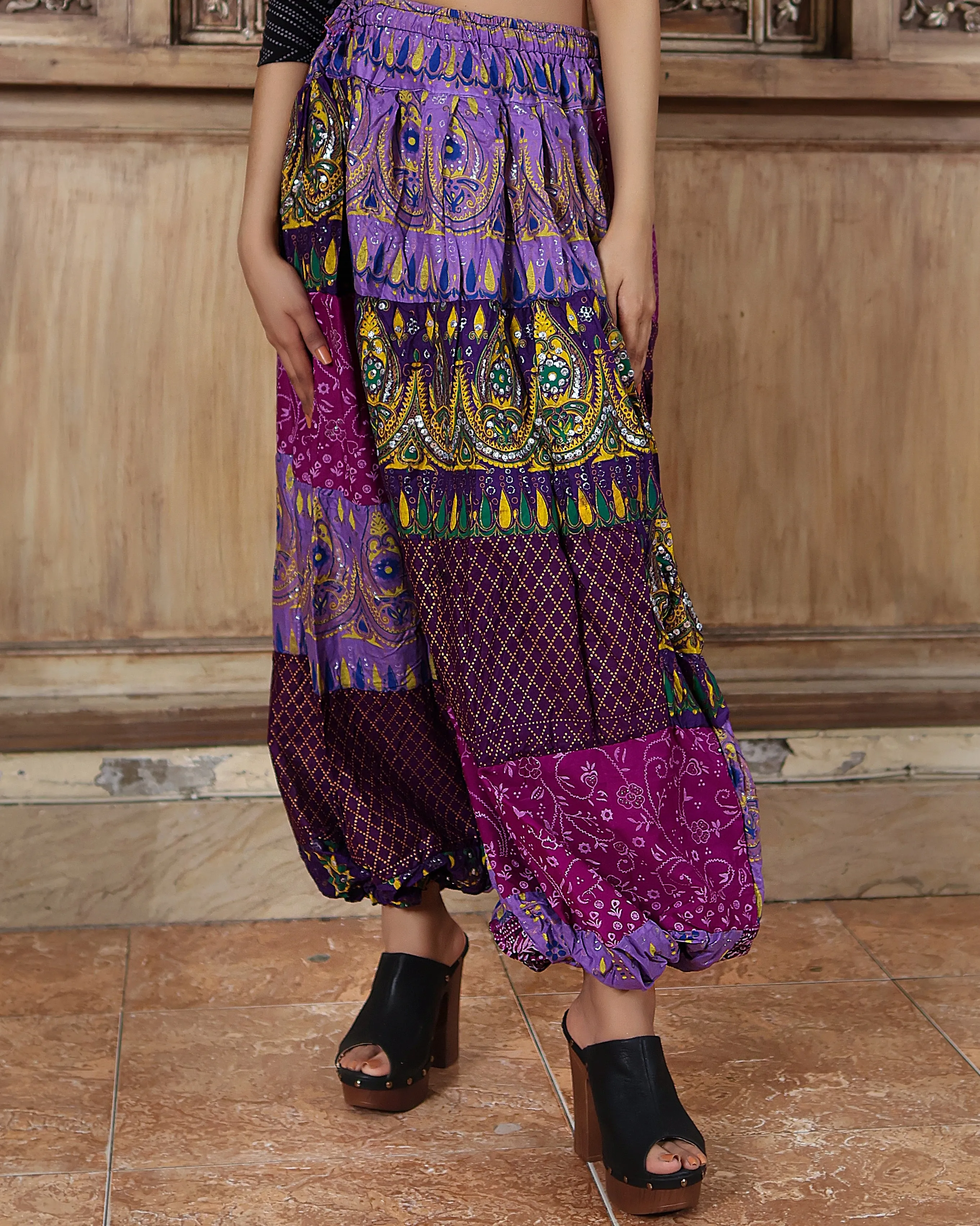 Bloomer Patchwork Purple