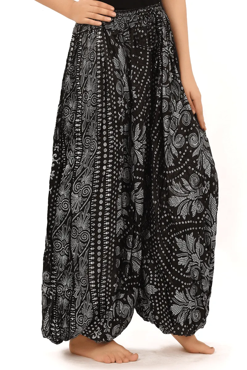 Bloomers Block print black/white WS