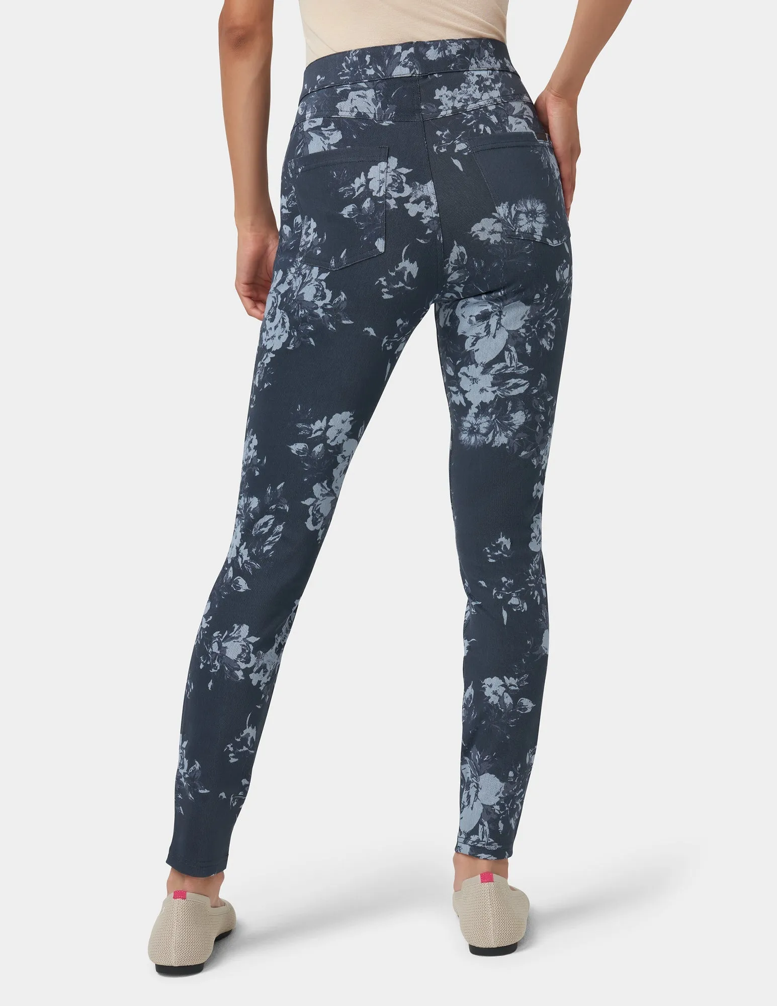 Blue Roses Denim Legging