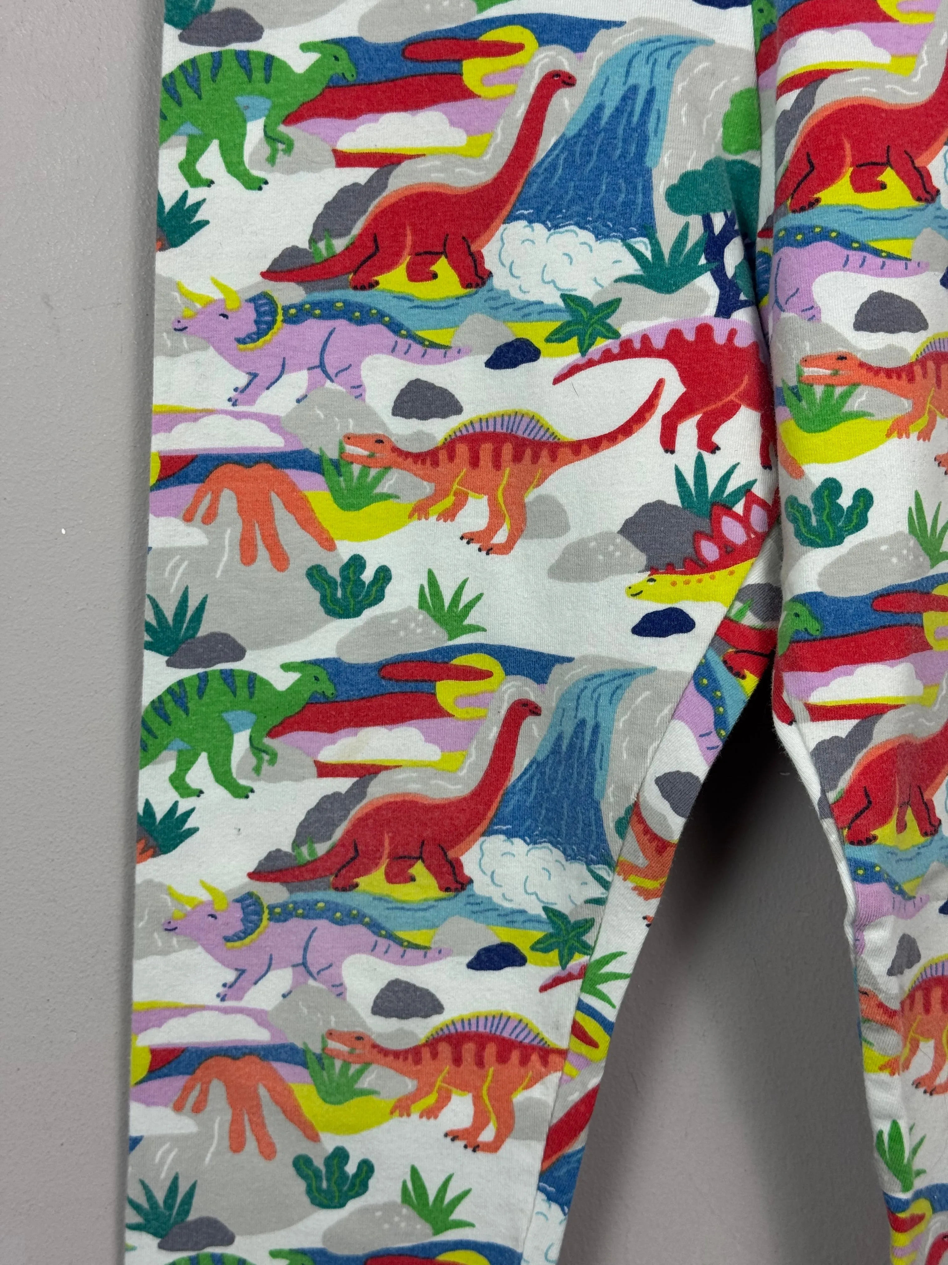 Boden dinosaur leggings 8-9y