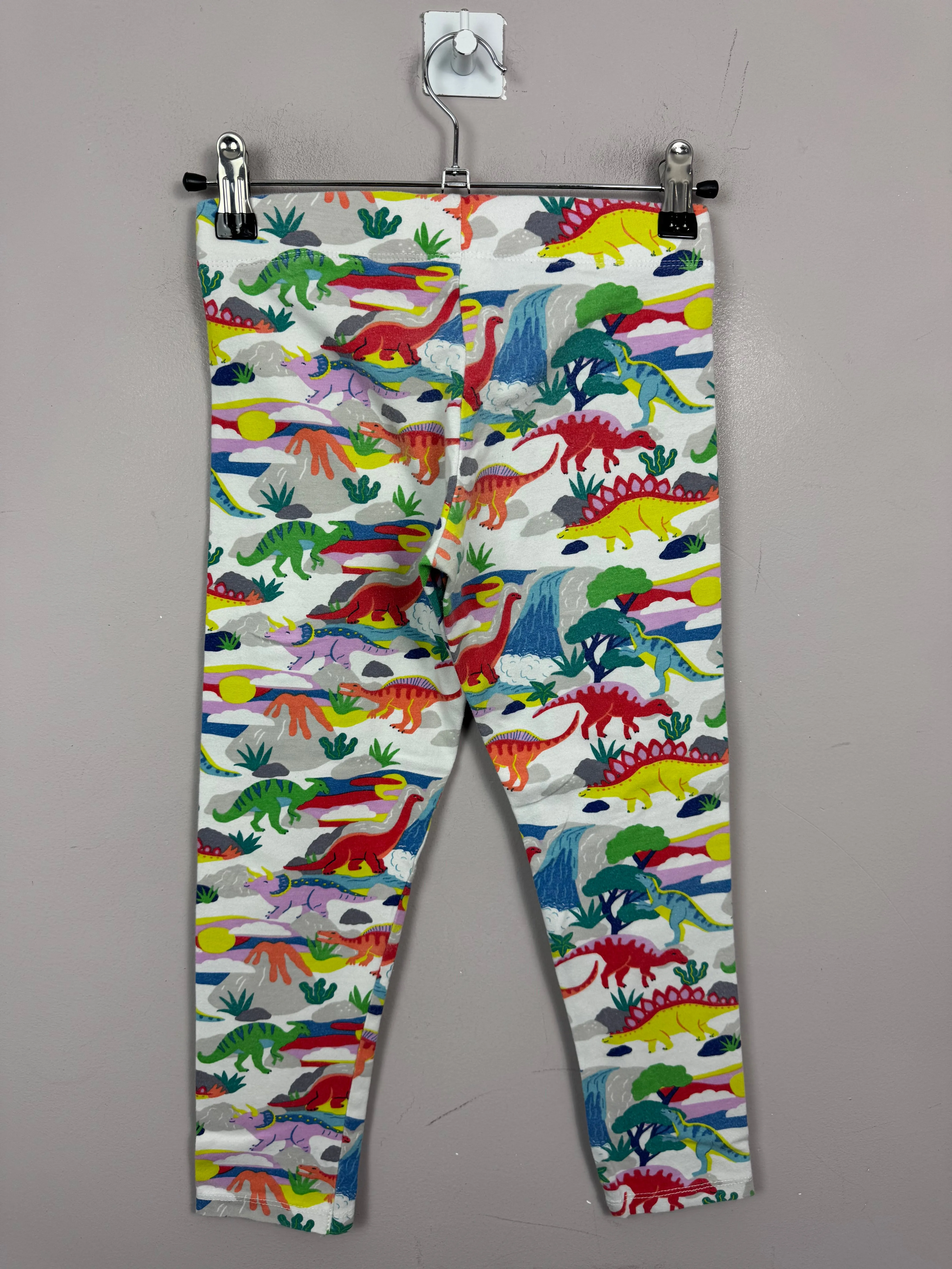 Boden dinosaur leggings 8-9y