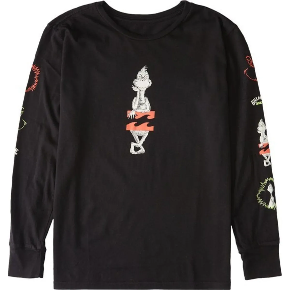 BOYS GRINCHMAS VACATION LONG SLEEVE TEE