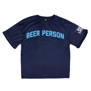 Bud Light Beer Person Cropped Ribbed T Shirt