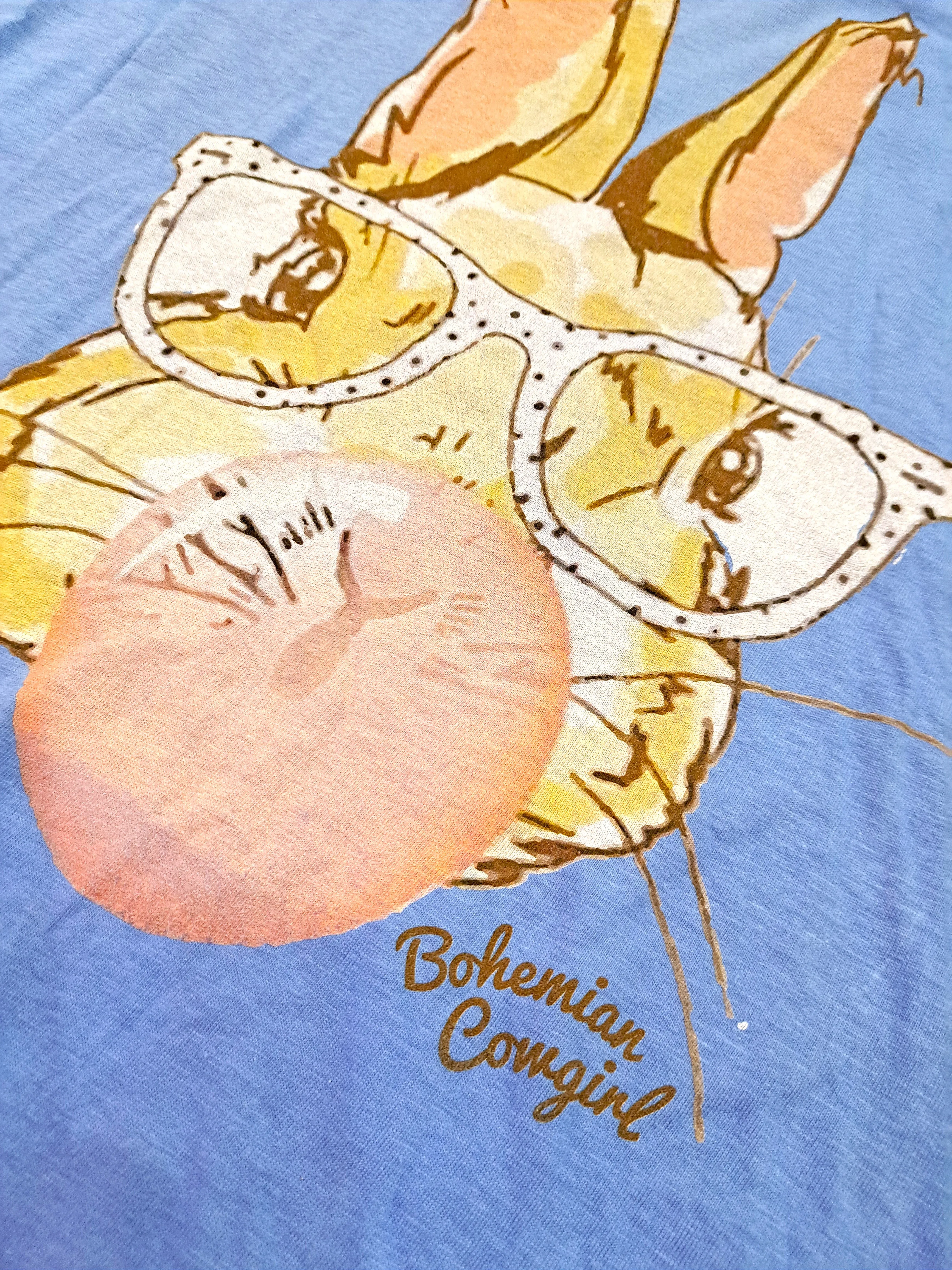 Bunny Bubble Blue T-Shirt - WS