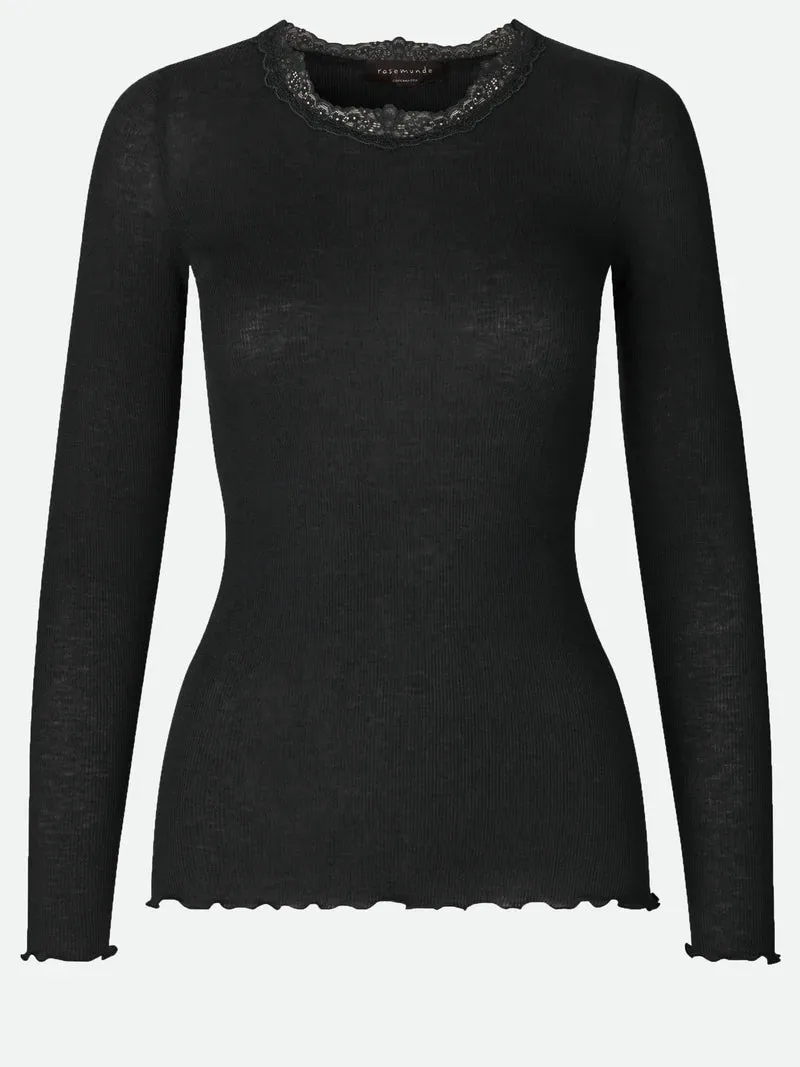 Burlington L/S Top - Black