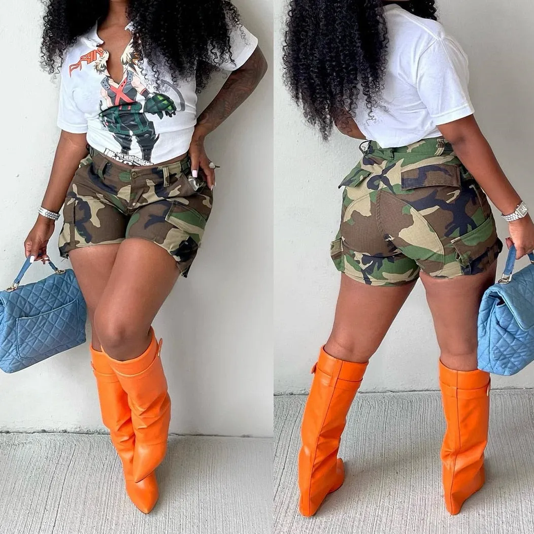 Camilla Cargo High Waist Skinny Joggers