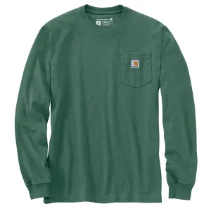 Carhartt K126-SNSLF24 Men's Loose Fit Heavyweight Long Sleeve Pocket T-Shirt - Seasonal Colors