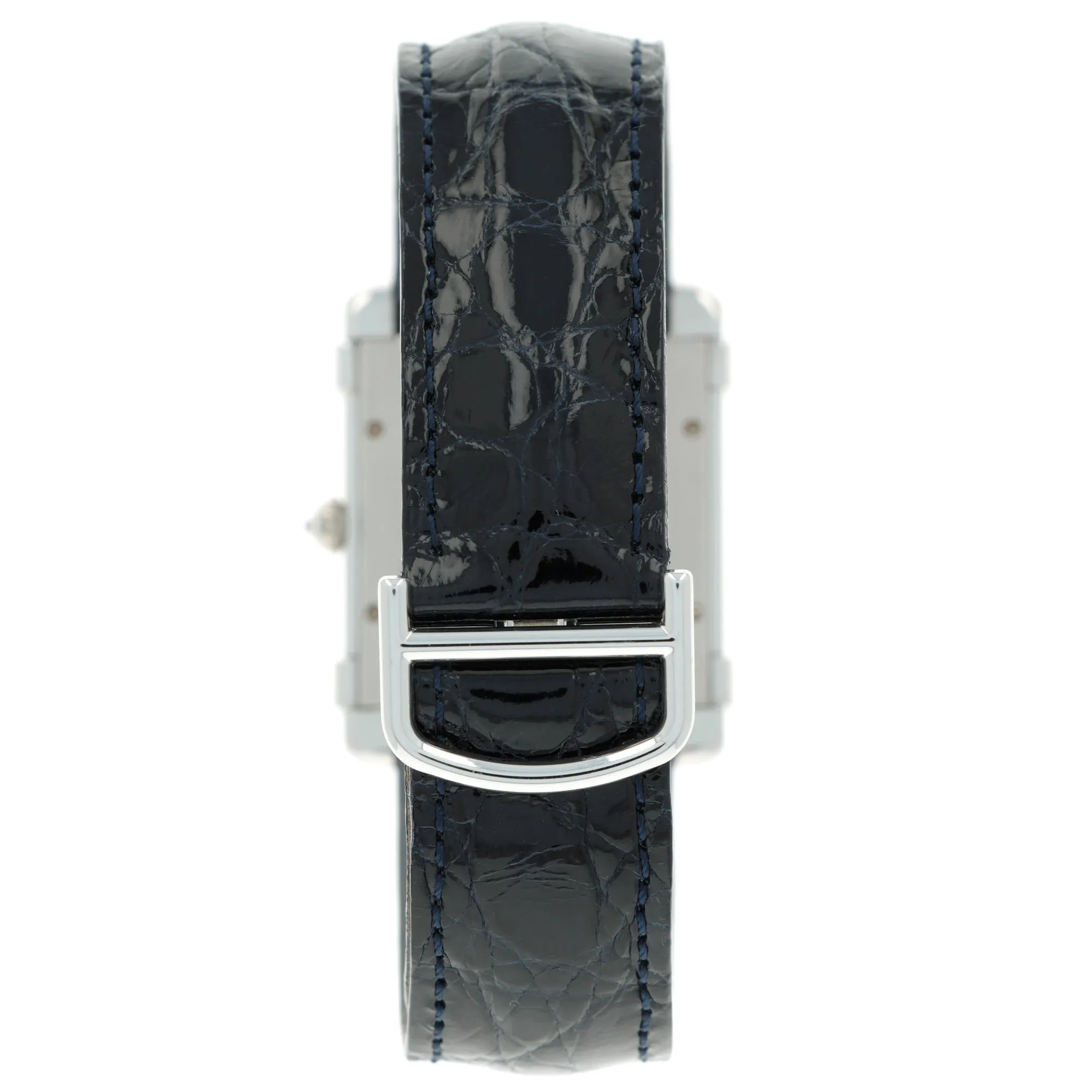 Cartier Platinum and Diamond Tank Chinoise Ref. 2685
