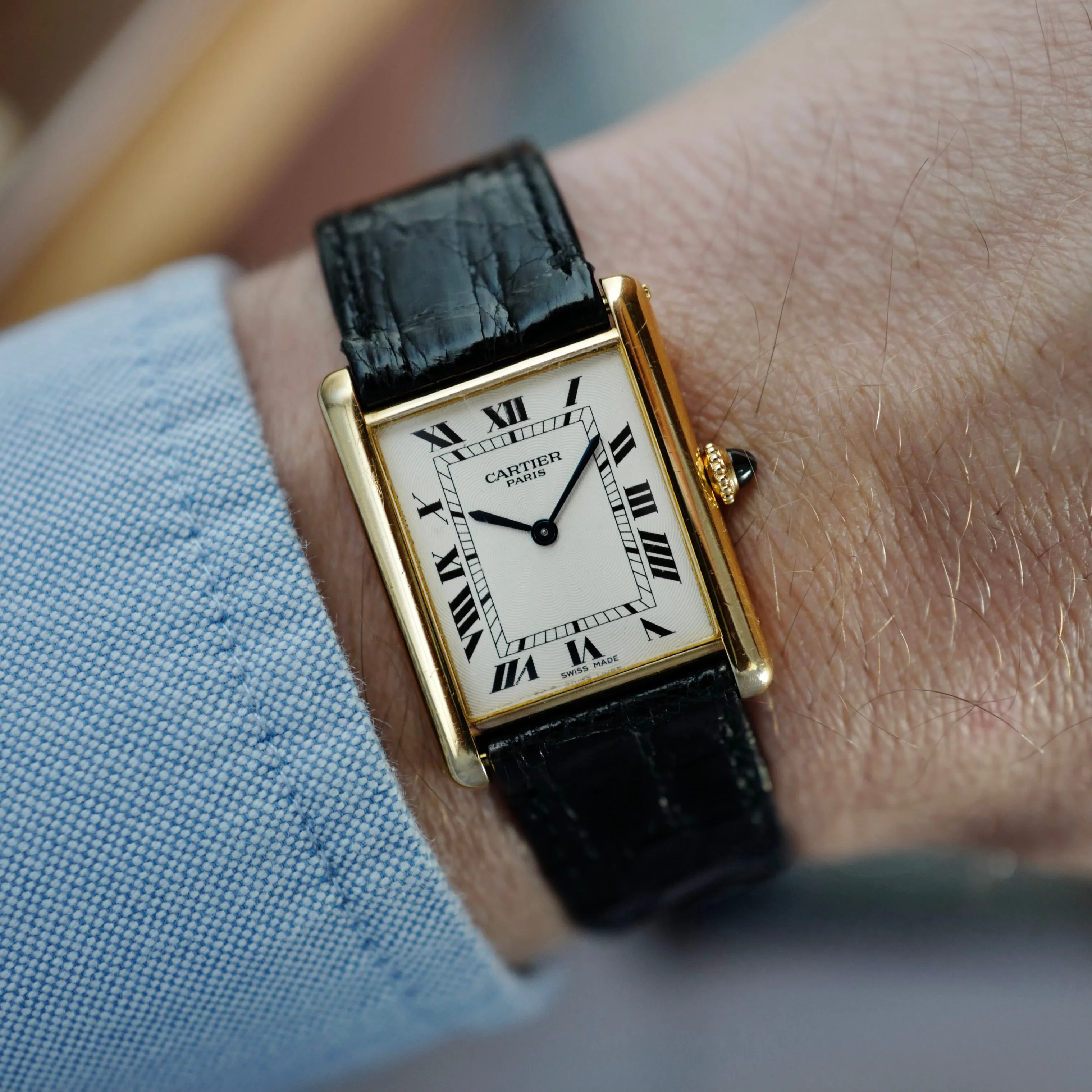 Cartier Yellow Gold Tank Louis Ref. 1600