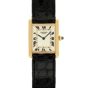 Cartier Yellow Gold Tank Louis Ref. 1600