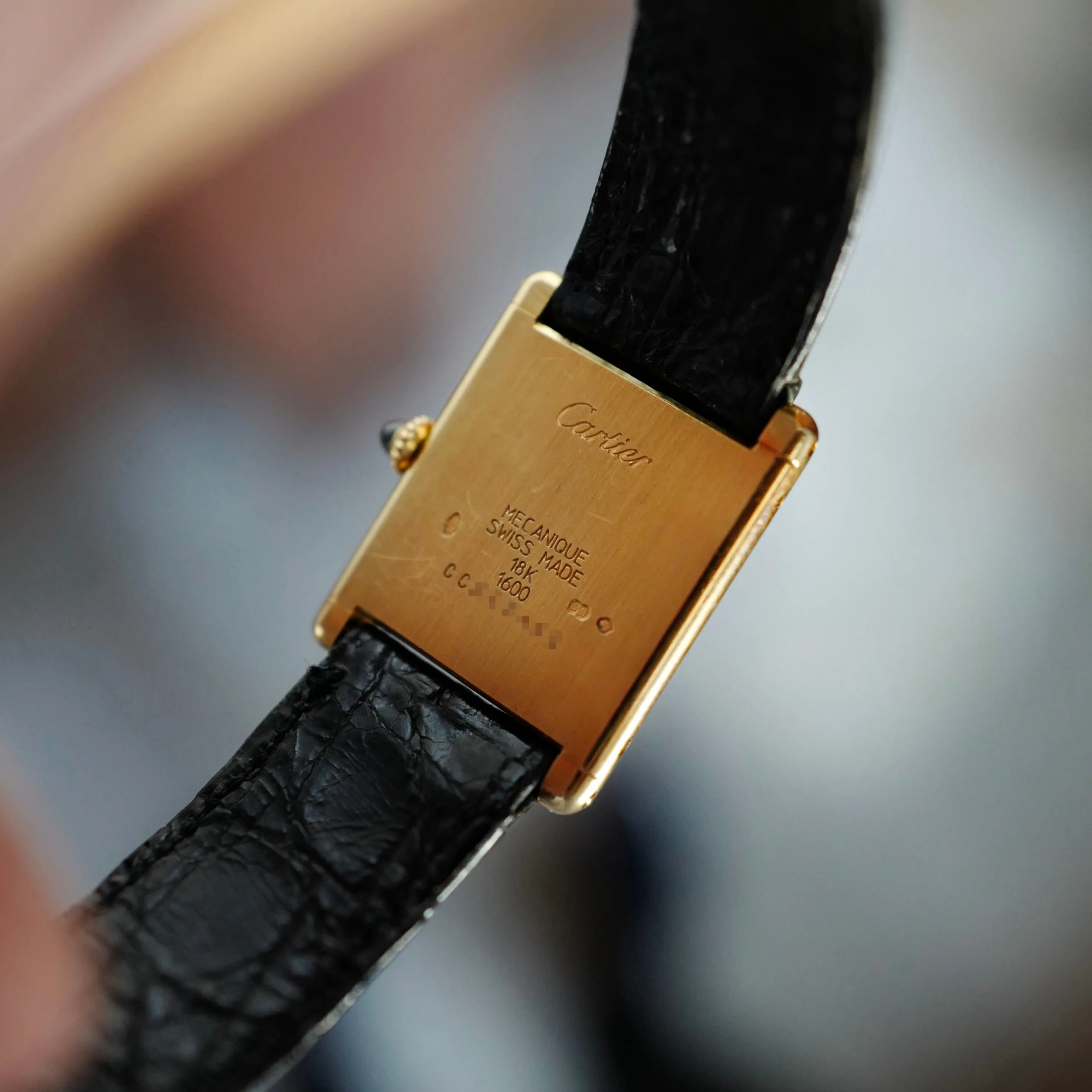 Cartier Yellow Gold Tank Louis Ref. 1600