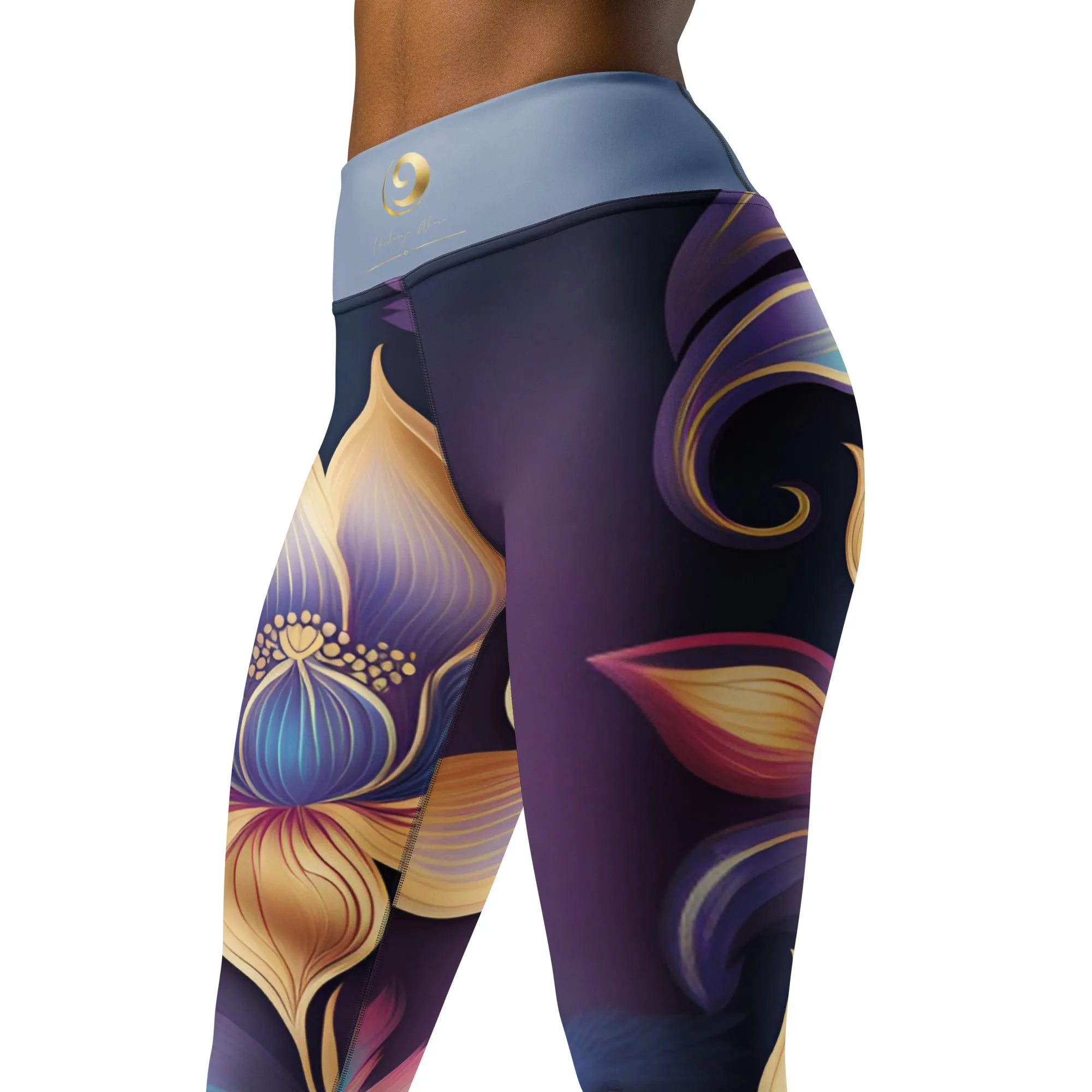 Chaitanya Abara Mystic Blossom Yoga Leggings