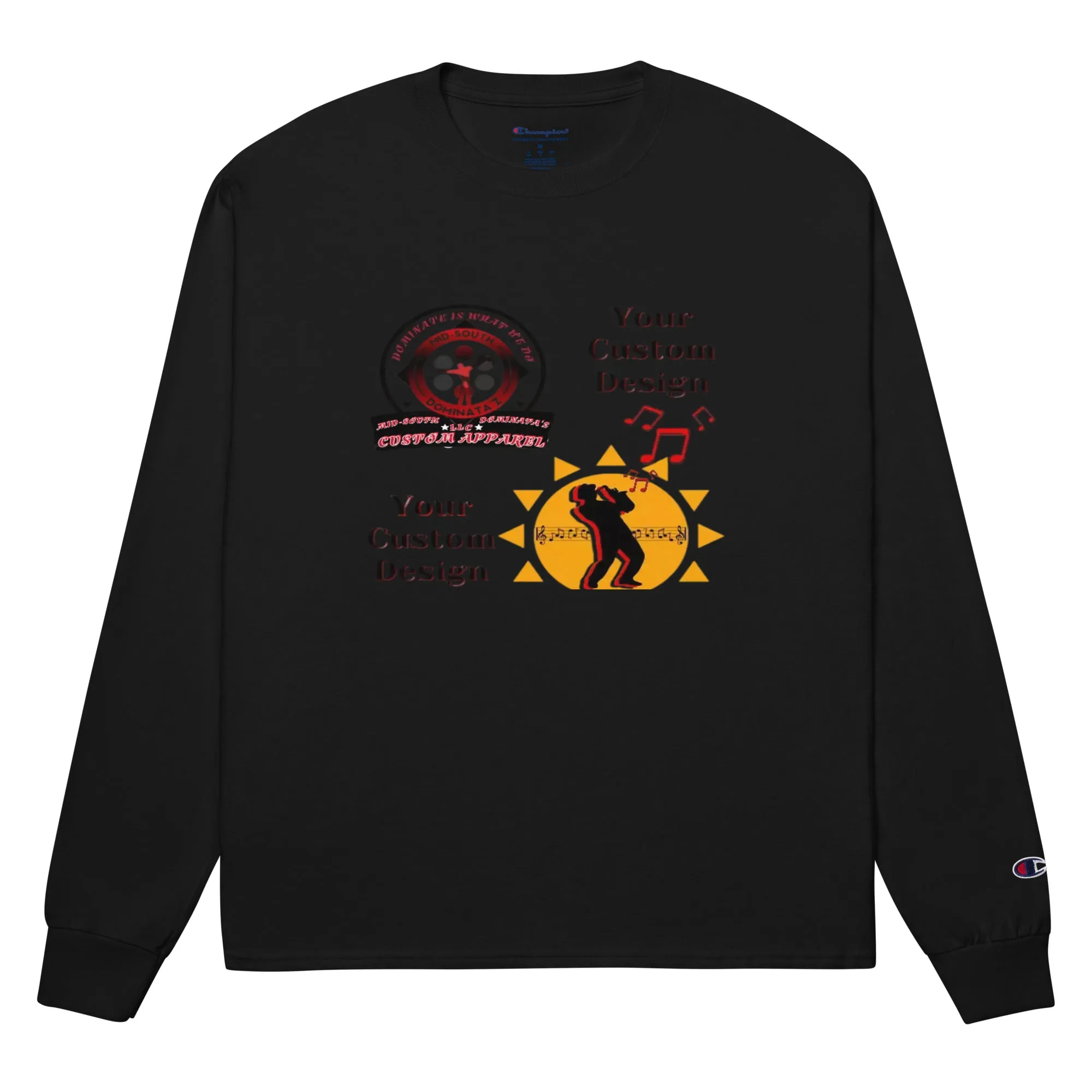 Champion Custom Long Sleeve Shirt