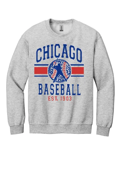 Chicago Leopard Baseball Tees, Long Sleeves or Sweatshirts