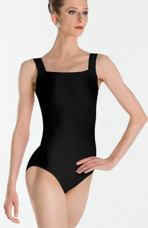 Child Emeraude Square Neck Tank Bodysuit