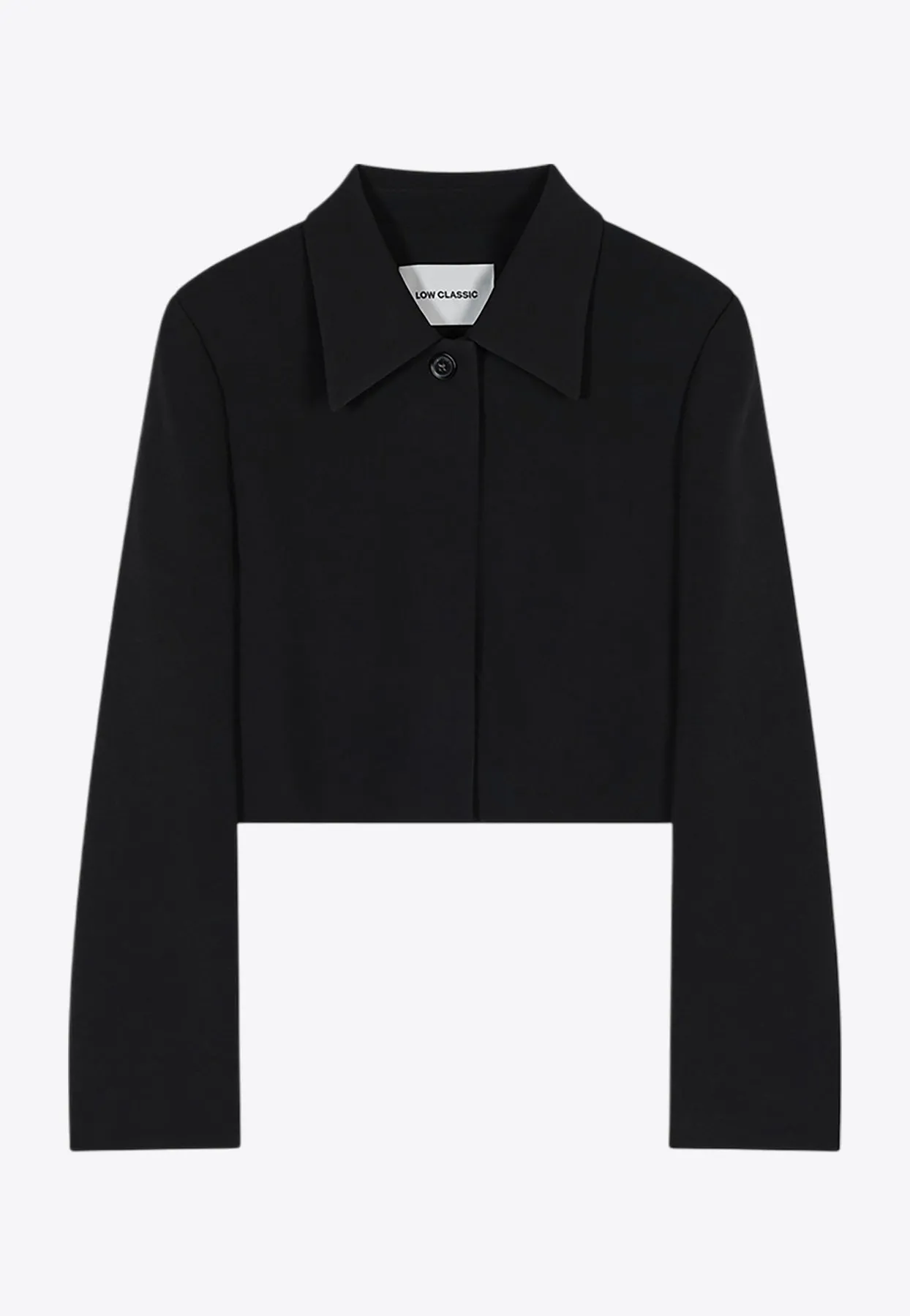 Classic Single-Breasted Wool Jacket