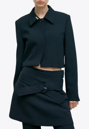 Classic Single-Breasted Wool Jacket