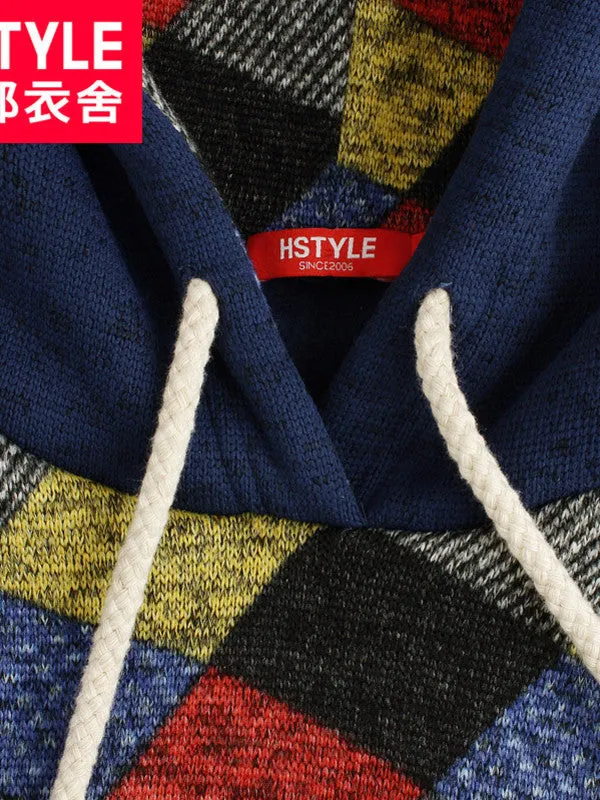 Clearance - multi color check hoodies