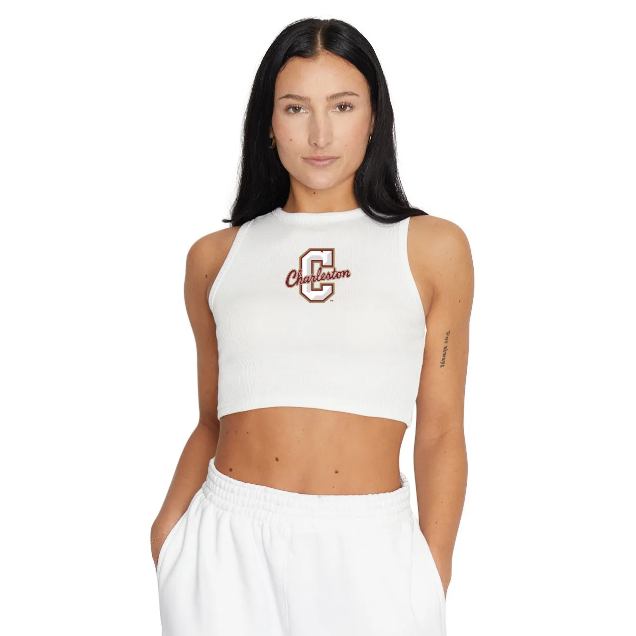 College of Charleston Touchdown Ribbed Tank
