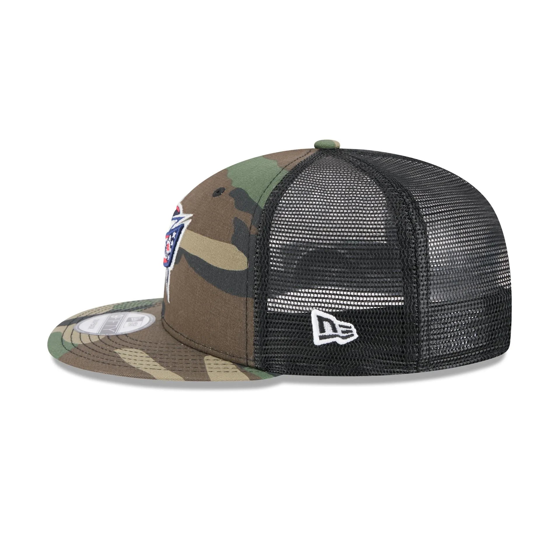 Columbus Blue Jackets Camo 9FIFTY Trucker Hat