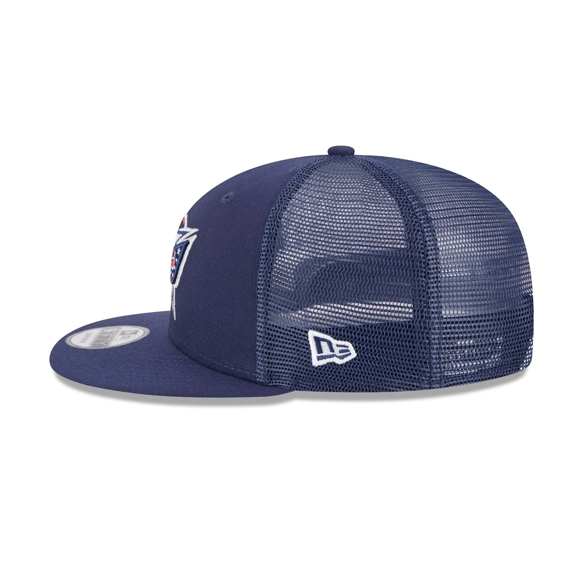 Columbus Blue Jackets Team Tag 9FIFTY Trucker Hat