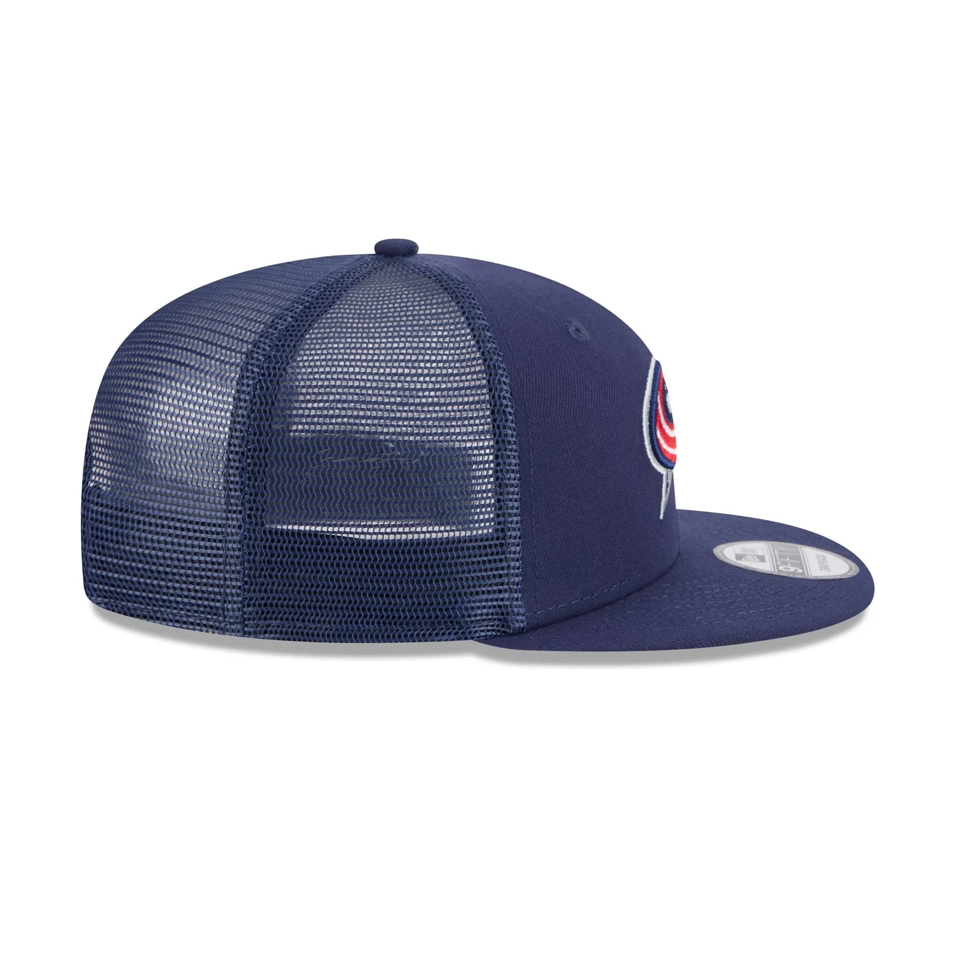 Columbus Blue Jackets Team Tag 9FIFTY Trucker Hat