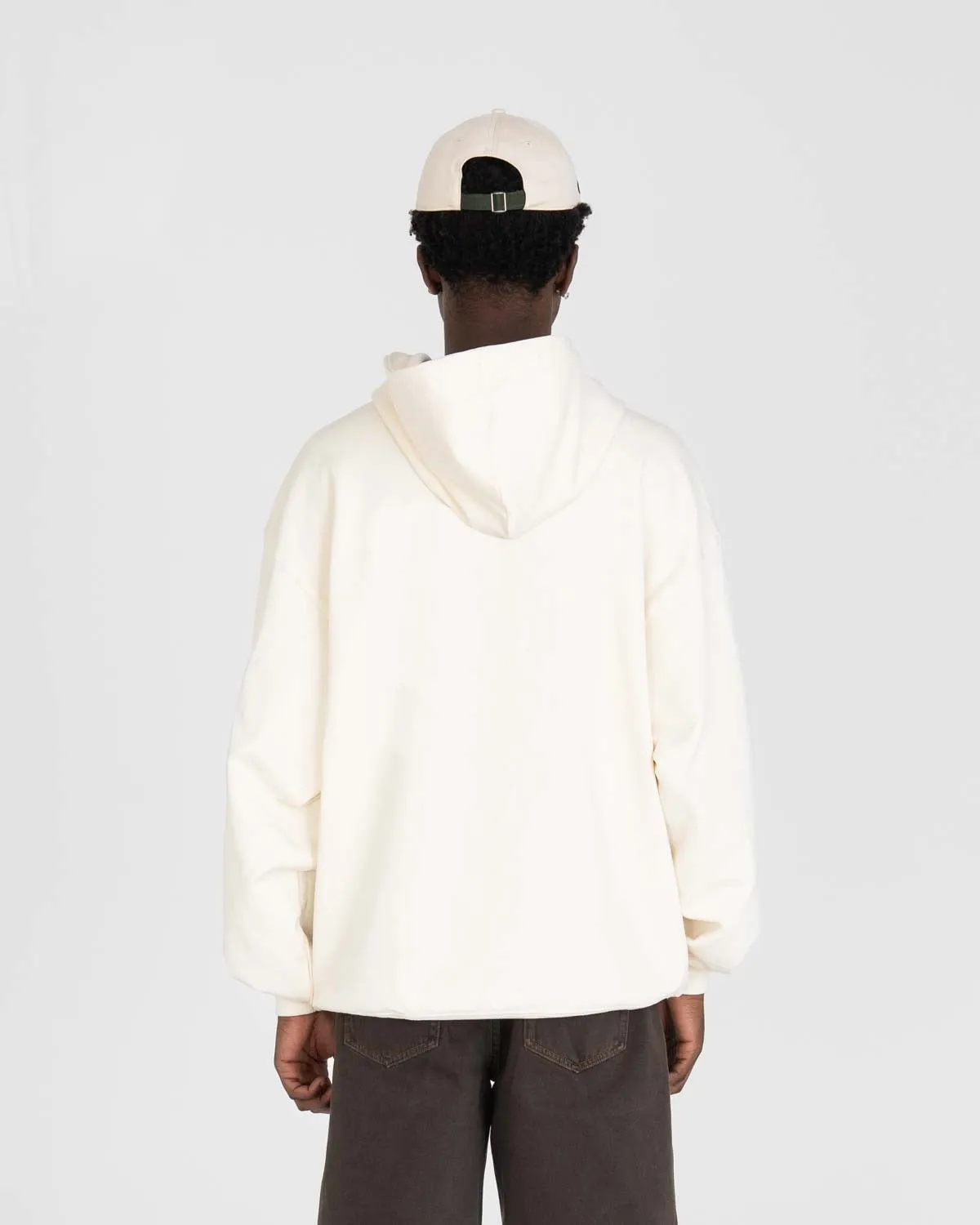 Como Graphic Hoodie White
