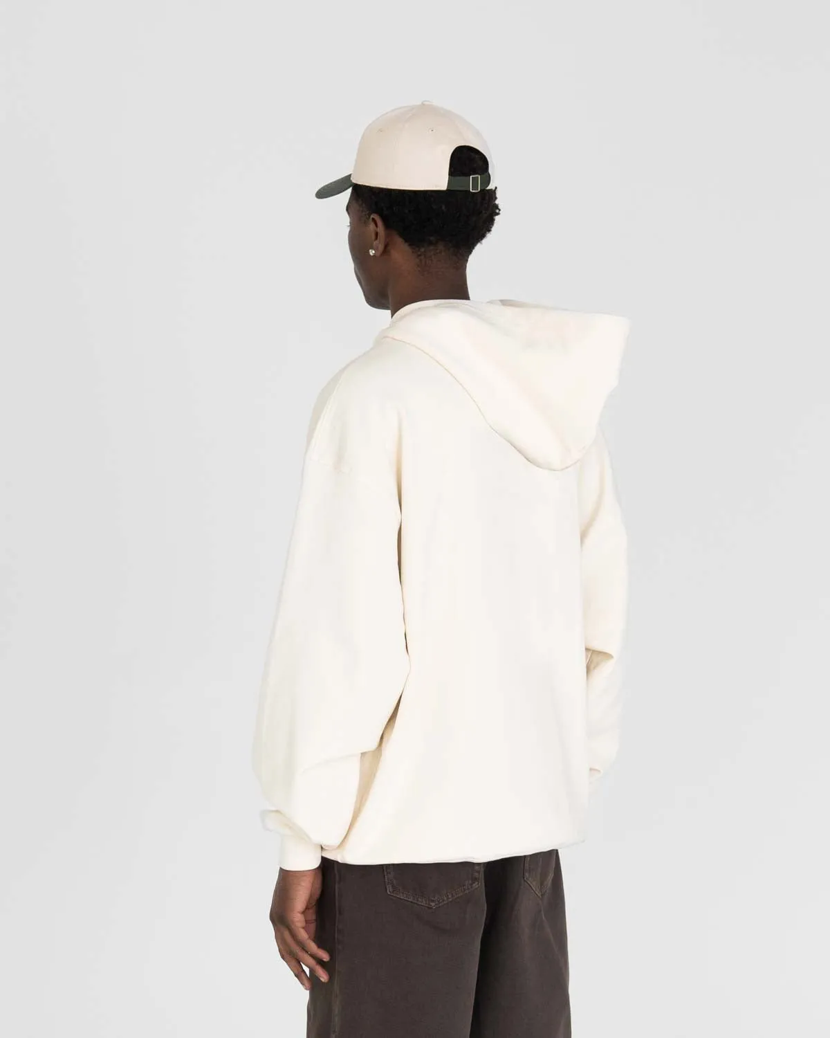 Como Graphic Hoodie White