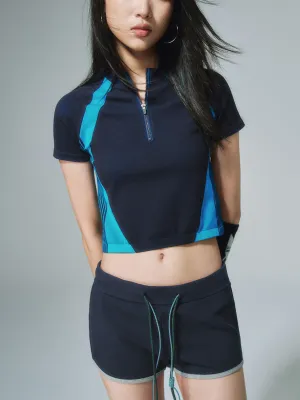 Cropped Knitted T-Shirts