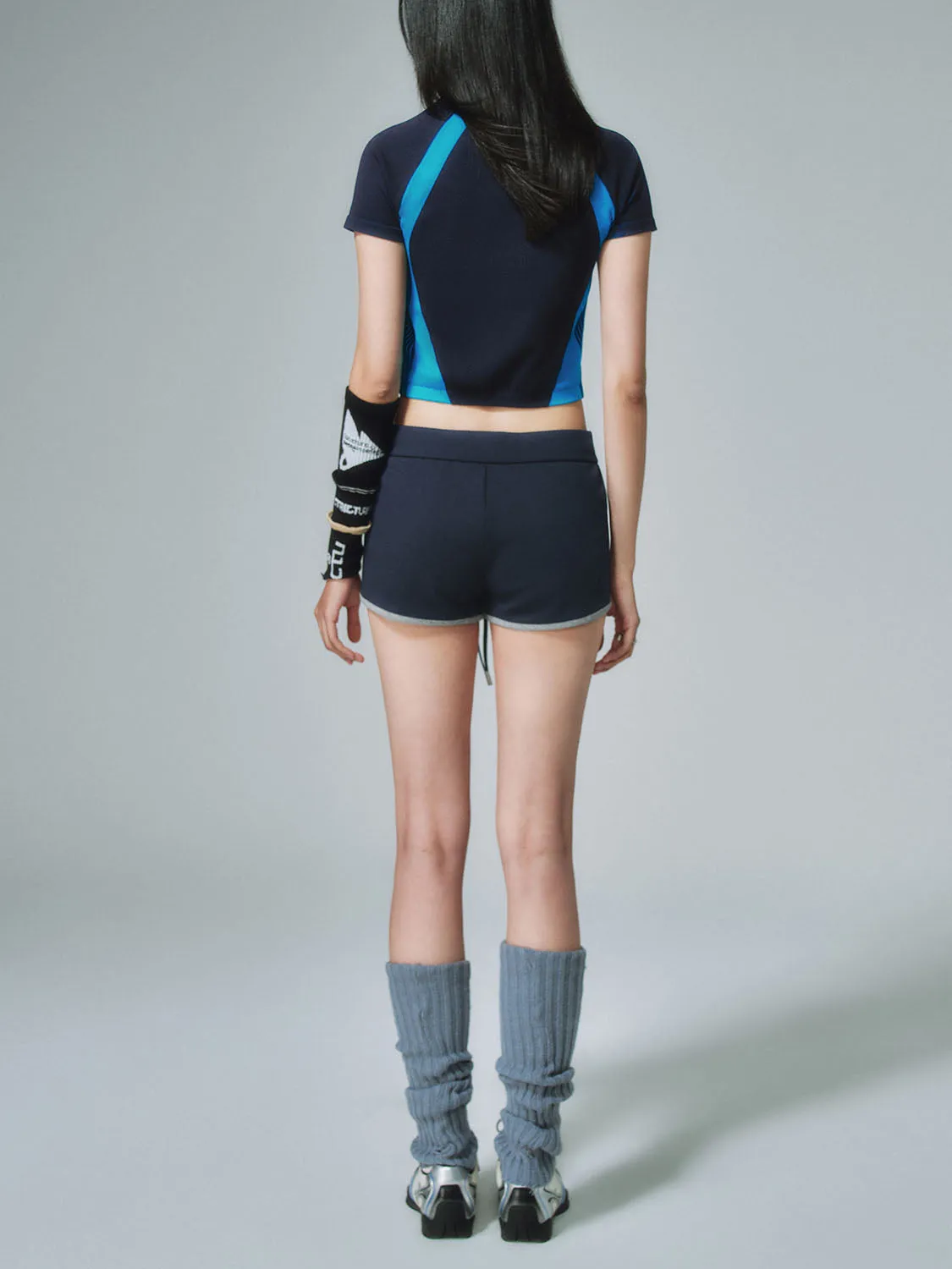 Cropped Knitted T-Shirts