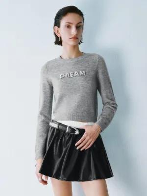 Cropped Knitted T-Shirts
