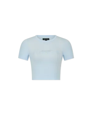 Cropped Rib Baby T-shirt