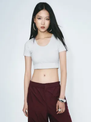Cropped Skinny T-Shirts