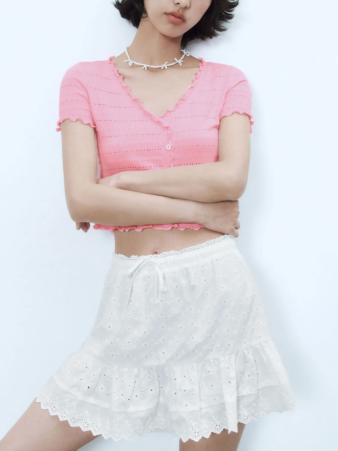 Cropped Skinny T-Shirts