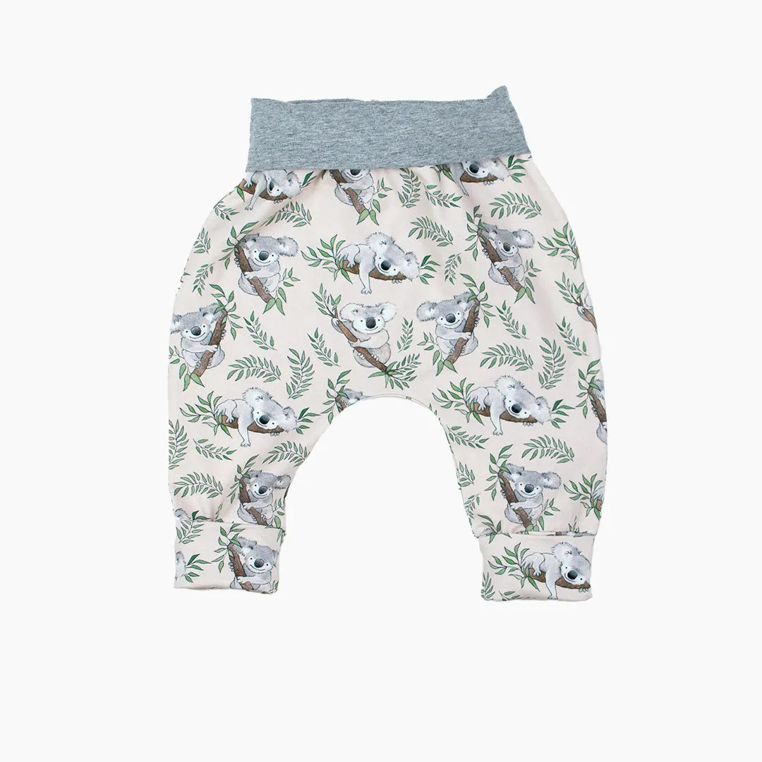 Cuddly Koalas Grow-With-Me Harem Pants