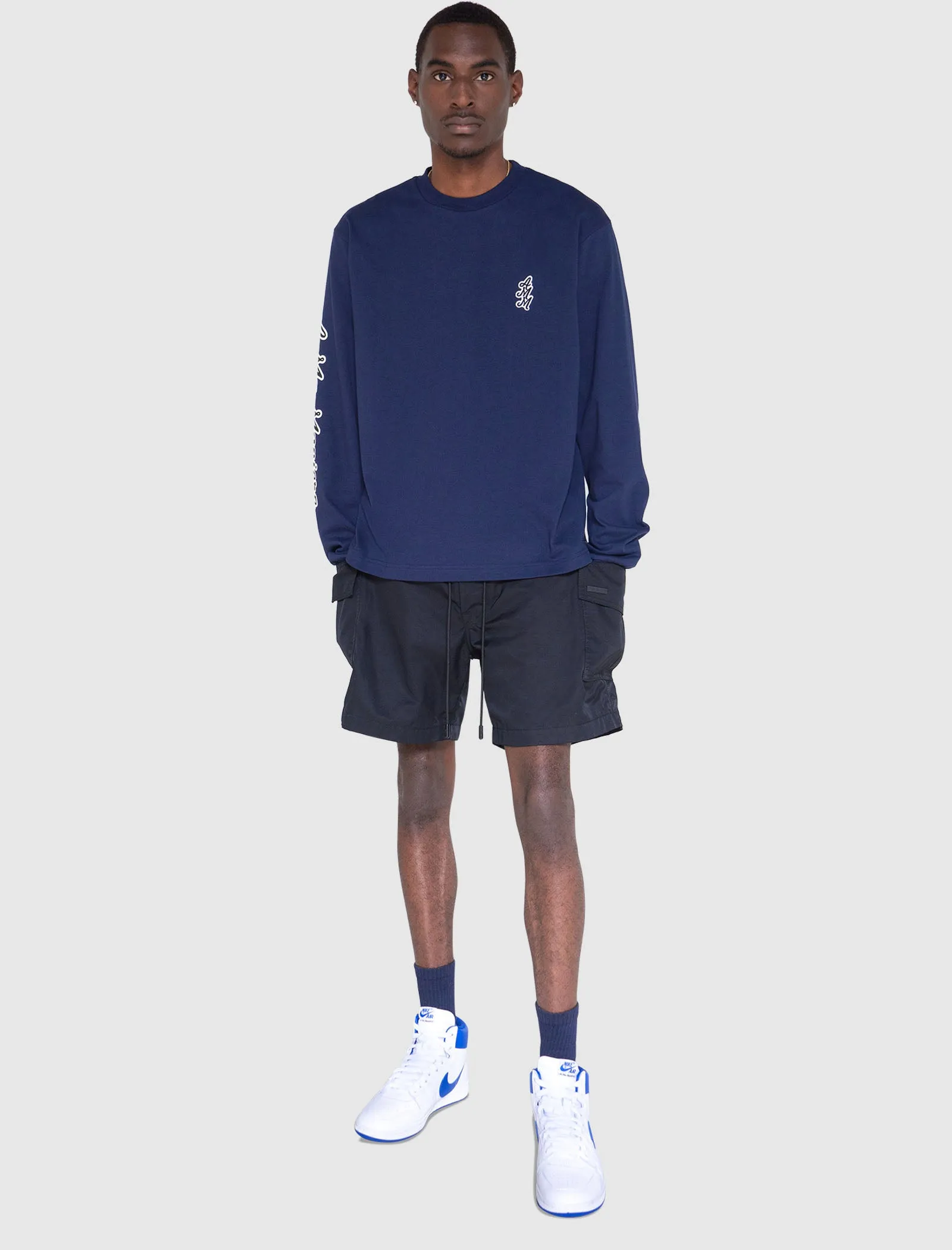 CURSIVE LOGO LONG SLEEVE
