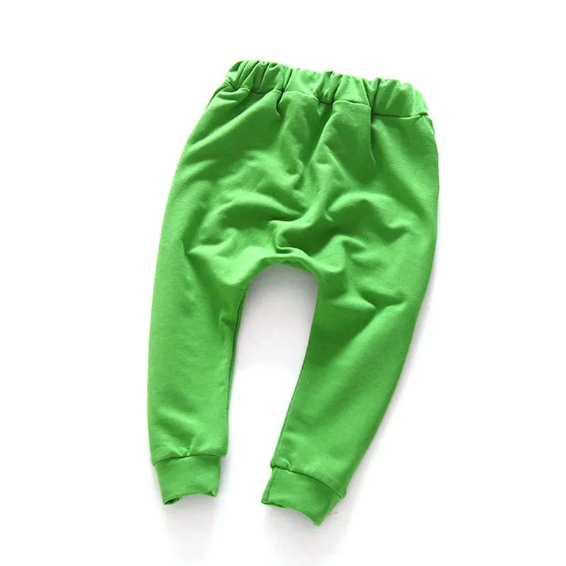 Cute Toddler Kids Boy Girl Harem Pants Trousers Slacks Bottoms Clothing For 2-7Y NW