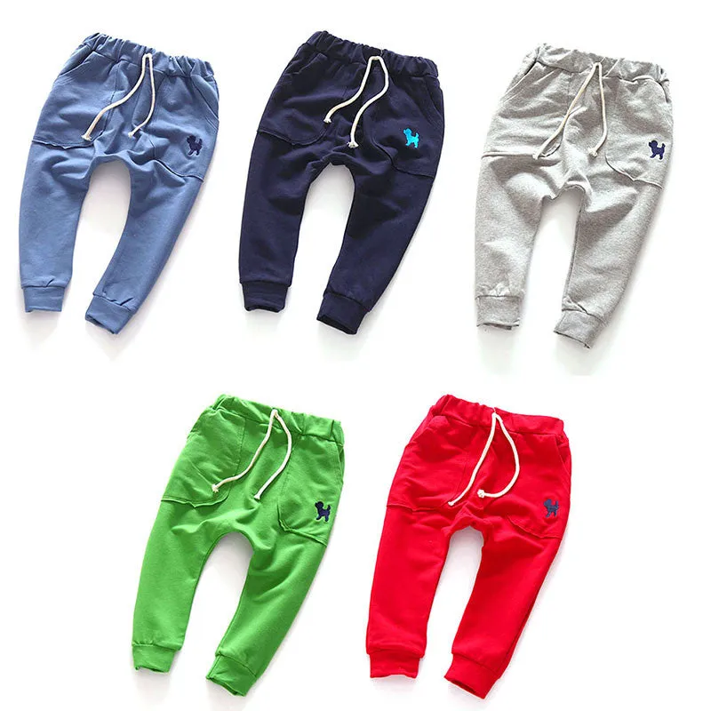 Cute Toddler Kids Boy Girl Harem Pants Trousers Slacks Bottoms Clothing For 2-7Y NW