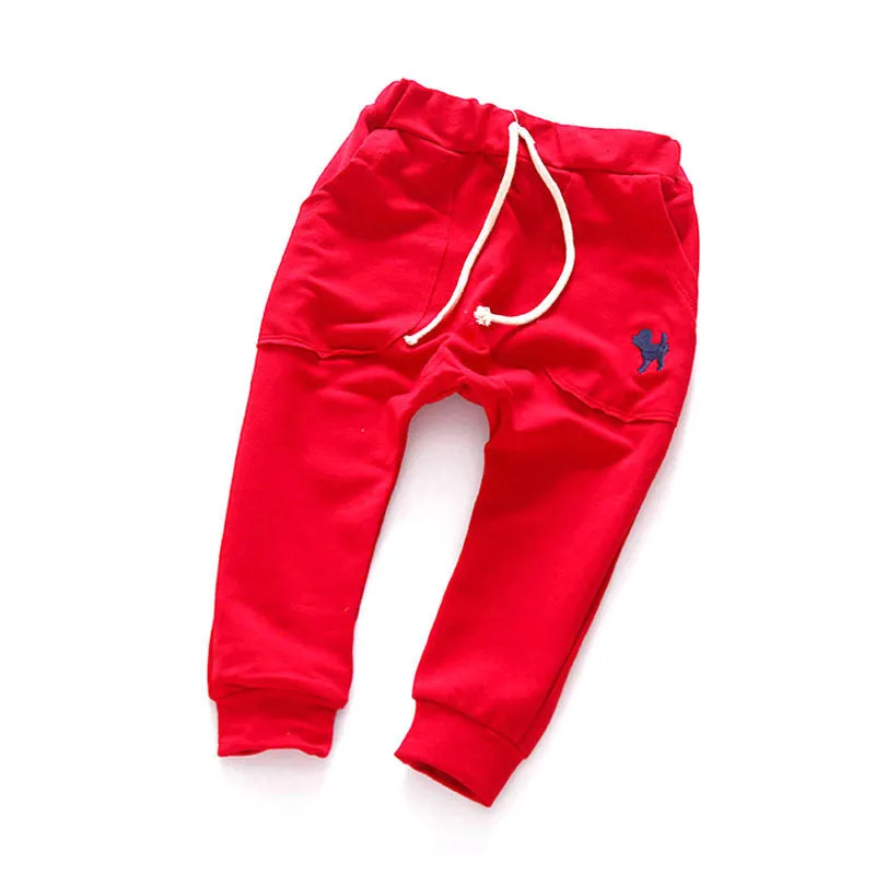 Cute Toddler Kids Boy Girl Harem Pants Trousers Slacks Bottoms Clothing For 2-7Y NW