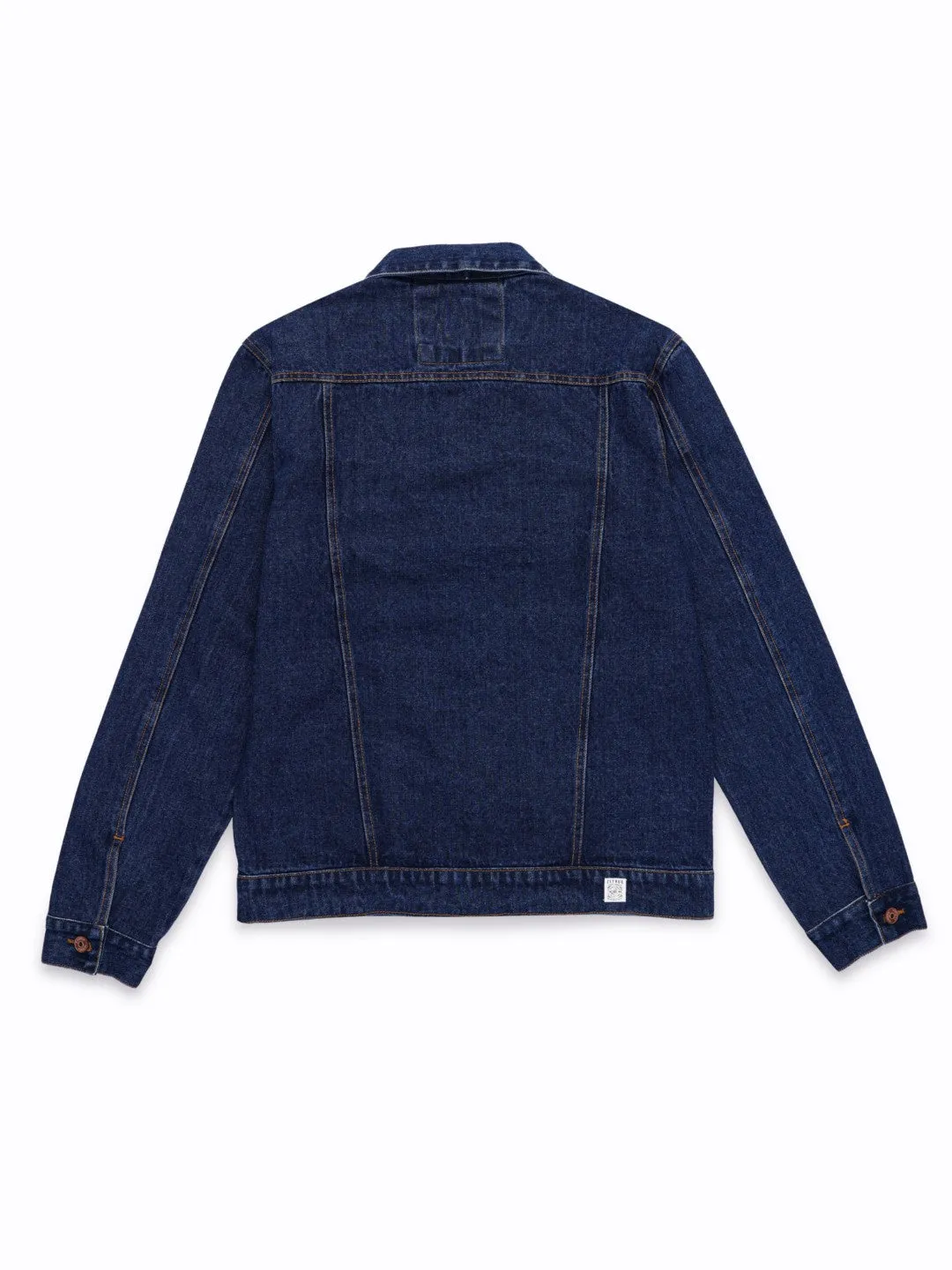 Dark Navy Denim Trucker Jacket